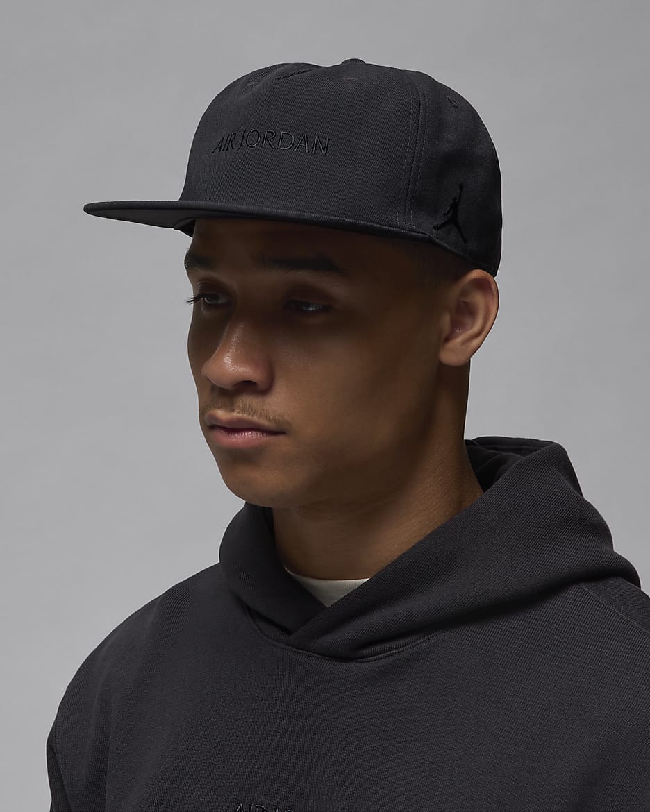 Casquette souple a visiere plate Air Jordan Pro